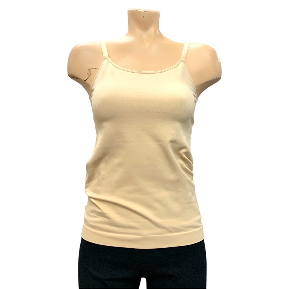 Shapermint Cream Camisole Top